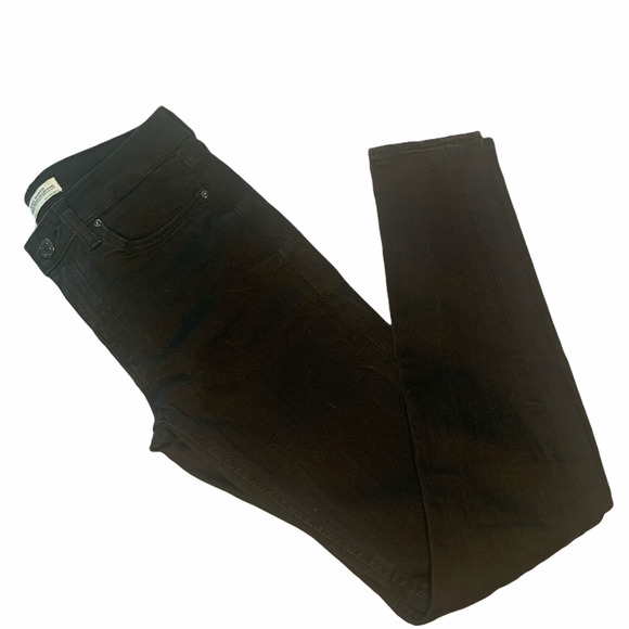 Black Distressed Zara Womens Jeans Size 2